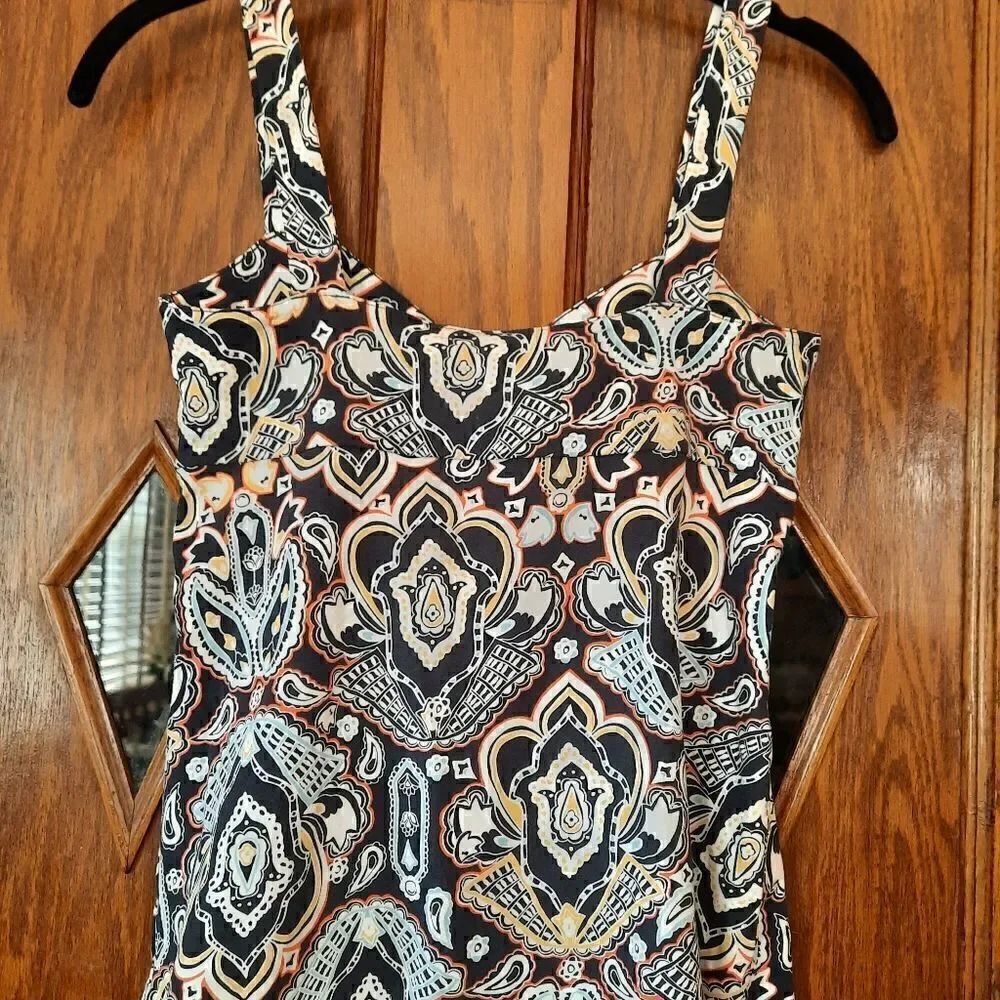LOFT Paisley Tank Top - Picture 11 of 12